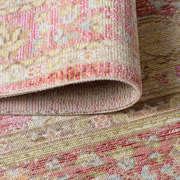 Khilana Floral Medallion Area Rug
